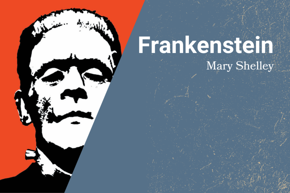 Capa do livro Frankenstein, de Mary Shelley